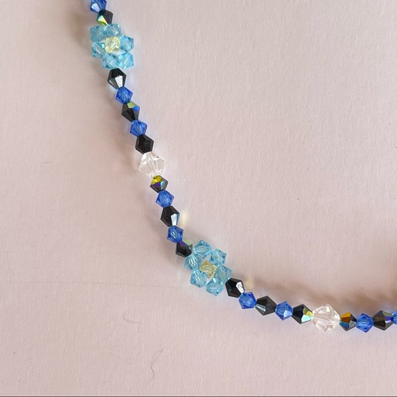 ๐Handmade Authentic Swarovski Crystal & SS925 necklace & bracelet set - Picture 5 of 15